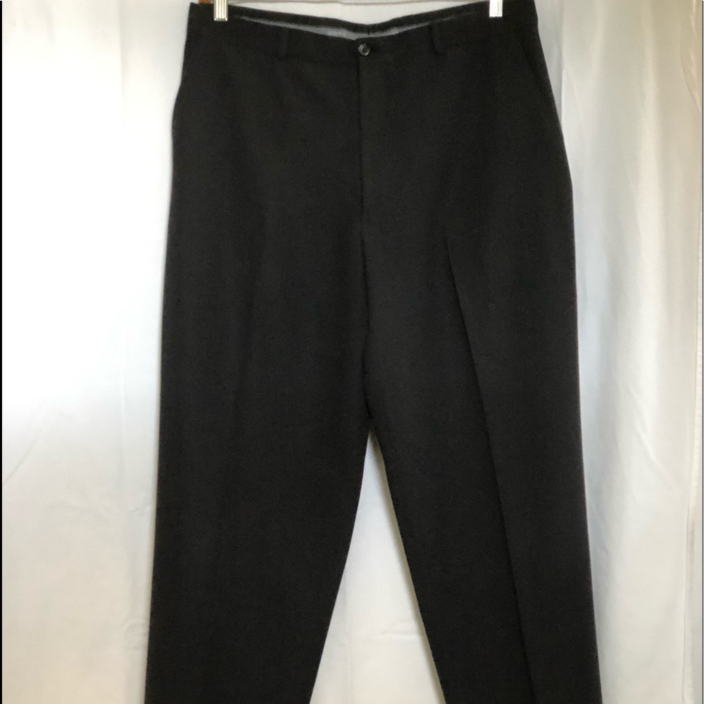 Men’s Armani Collection charcoal dress pants